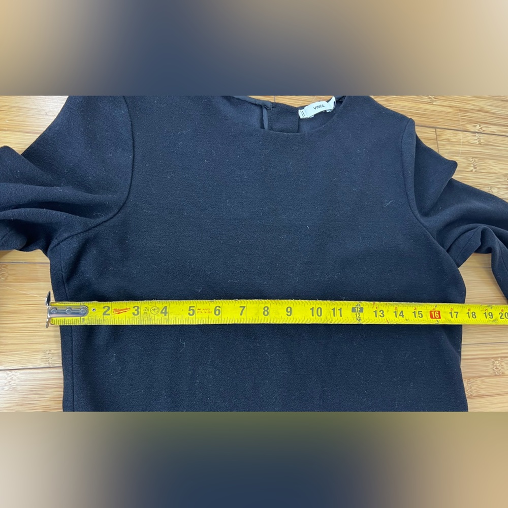 VINCE. Black Sheath Dress L - Picture 11 of 12